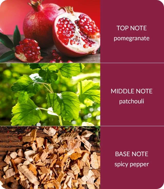 Pomegranate & Pepperwood - Bamboo Fragrance Diffuser