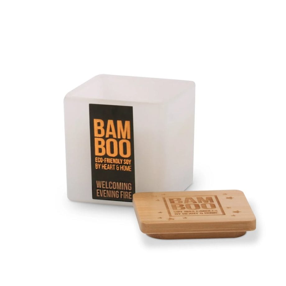 Welcoming Evening Fire - Bamboo Small Candle