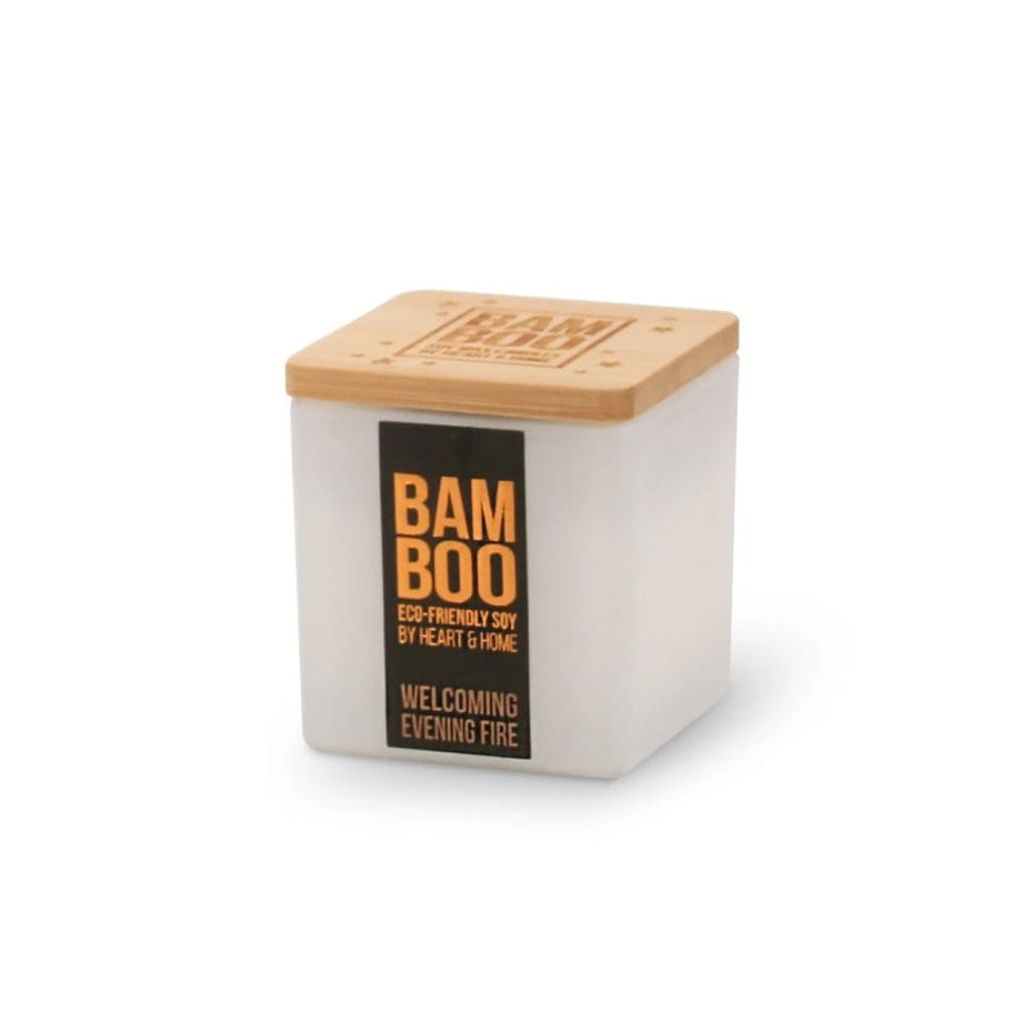 Welcoming Evening Fire - Bamboo Small Candle