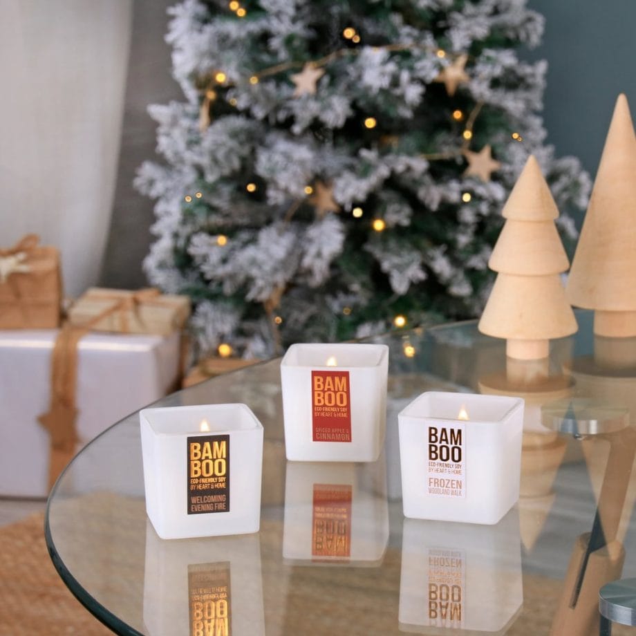 Bamboo Mini Candle  - Bamboo Mini Candle Gift Set
