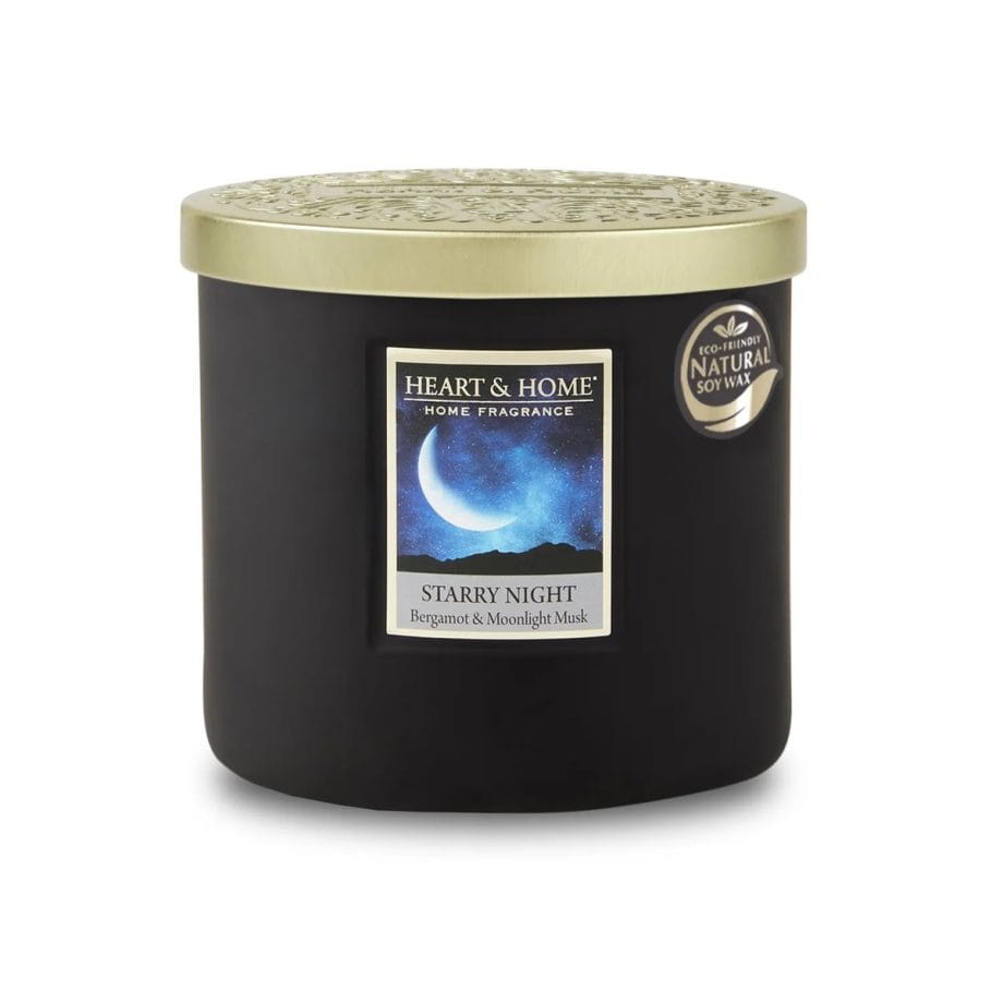 Starry Night - 2 Wick Ellipse Candle