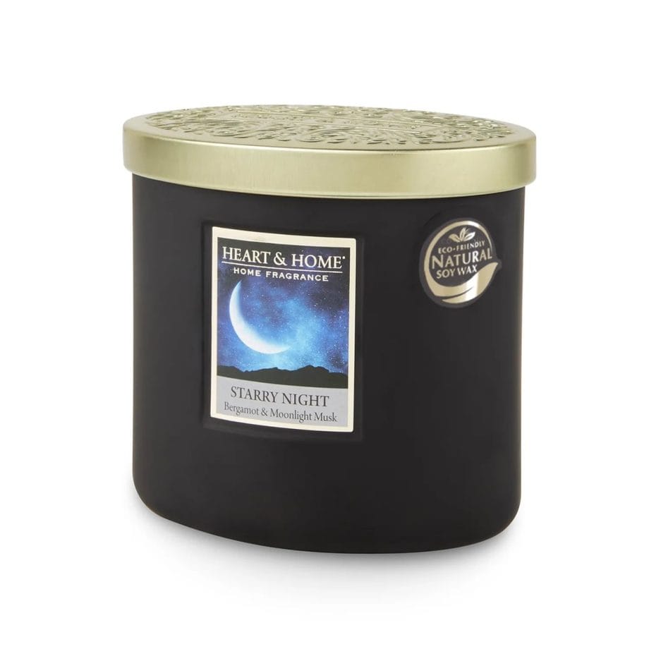 Starry Night - 2 Wick Ellipse Candle