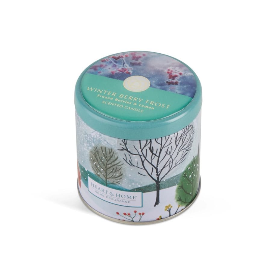 Winter Berry Frost - Tin Candle