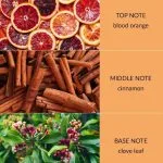 Orange Zest & Clove Oil - Bamboo Large Candle
