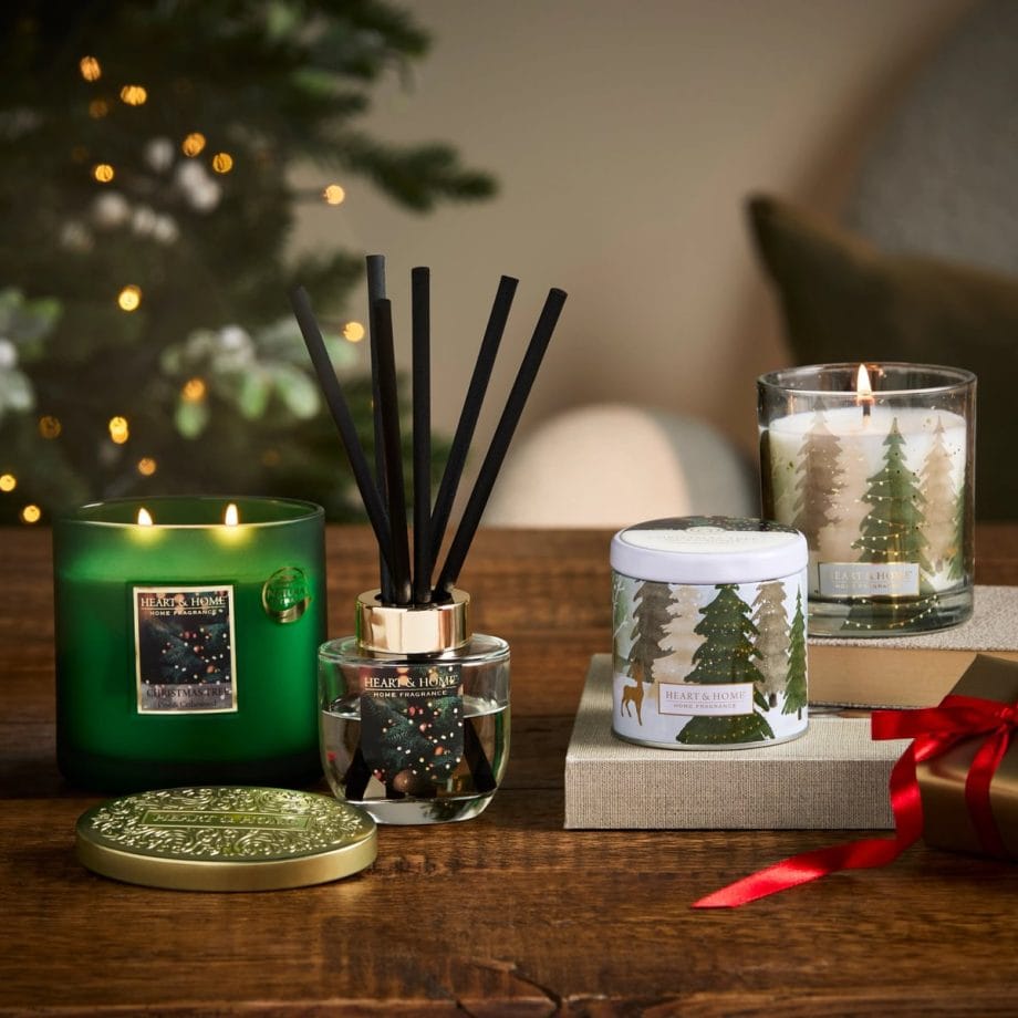 Christmas Tree - Tin Candle