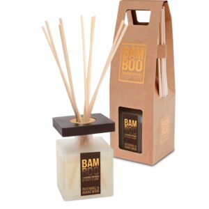 Patchouli & Guaiac Wood - Bamboo Fragrance Diffuser