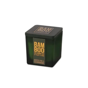 Winter Pine & Cedarwood - Bamboo Small Jar Candle