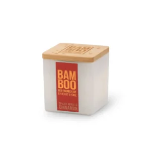 Spiced Apple & Cinnamon - Bamboo Small Candle