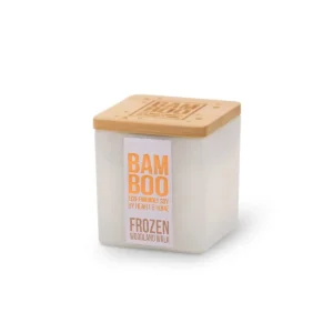 Frozen Woodland Walk - Bamboo Small Candle