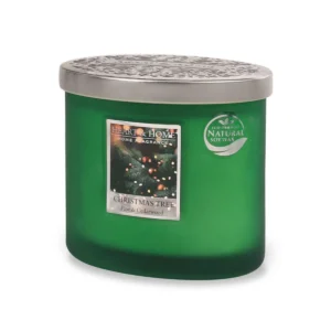 Christmas Tree - 2 Wick Ellipse Candle