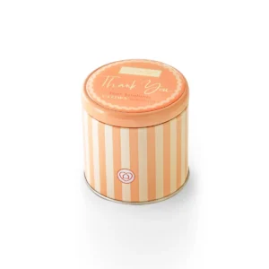 Amber Sunset - Thank You Tin Candle