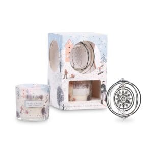 Candle & Tree Decoration - Gift Set