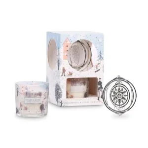 Candle & Tree Decoration - Gift Set
