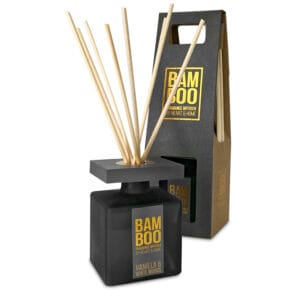 Vanilla & White Woods - Large Bamboo Fragrance Diffuser