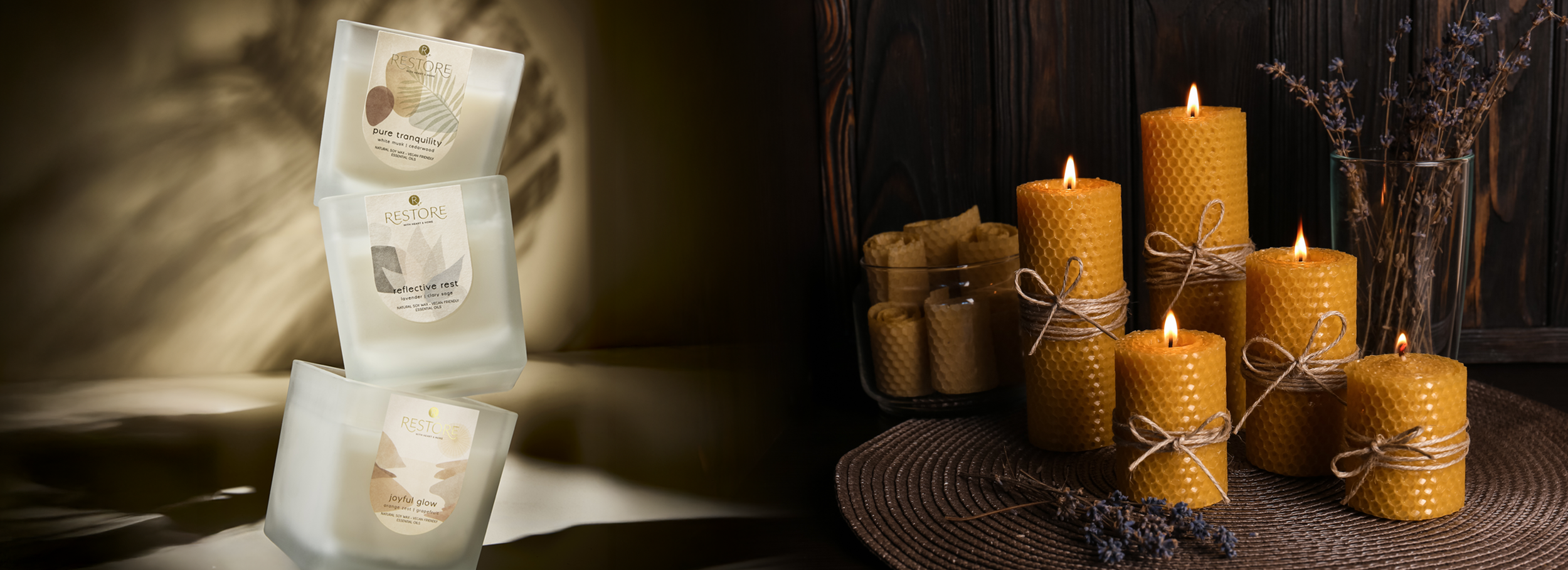 Soy Wax Candles vs Bee's Wax Candles