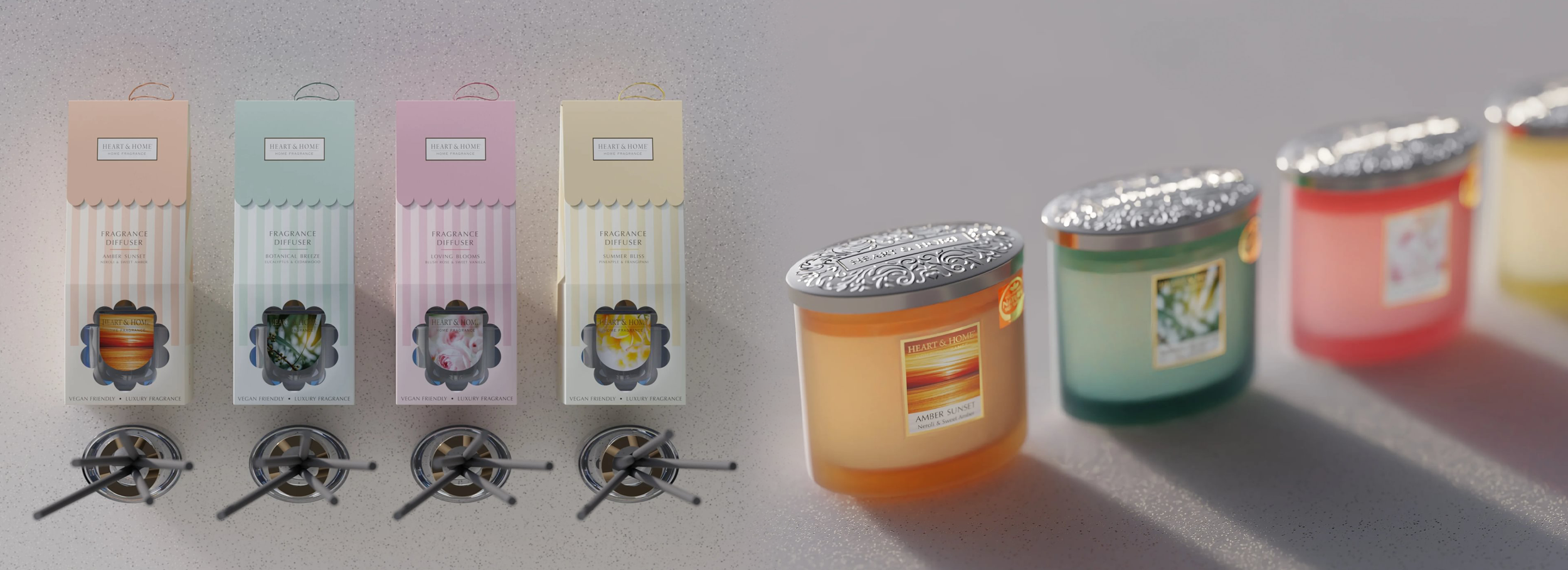 Reed Diffuser vs Candle