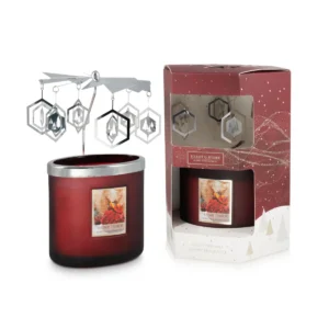 Twin Wick Candle & Carousel