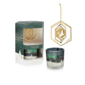 Candle & Tree Decoration Gift Set